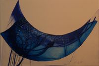 Ultramar IV. Mixed media on paper (50 x 70) cm.